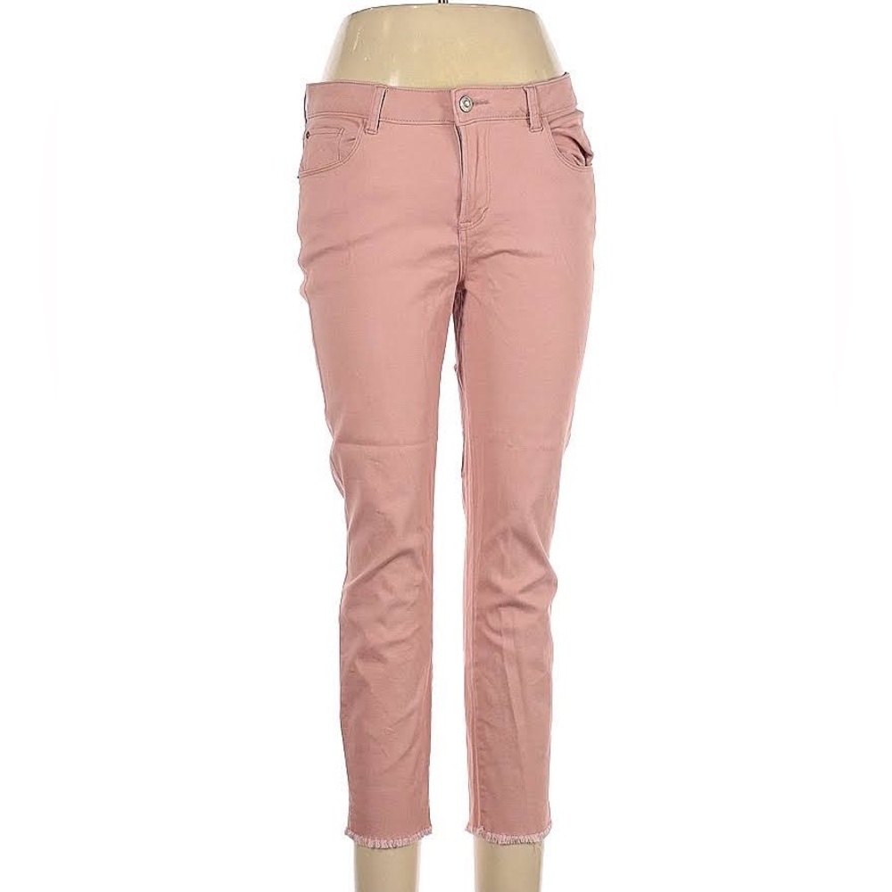 Kensie The Ultimate High Rise Skinny, blush pink, size 6/28